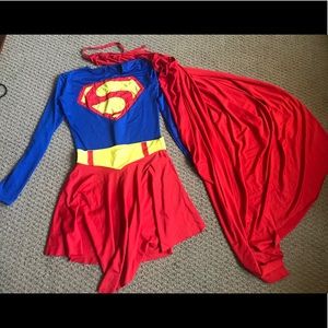 Super Woman 3 piece costume